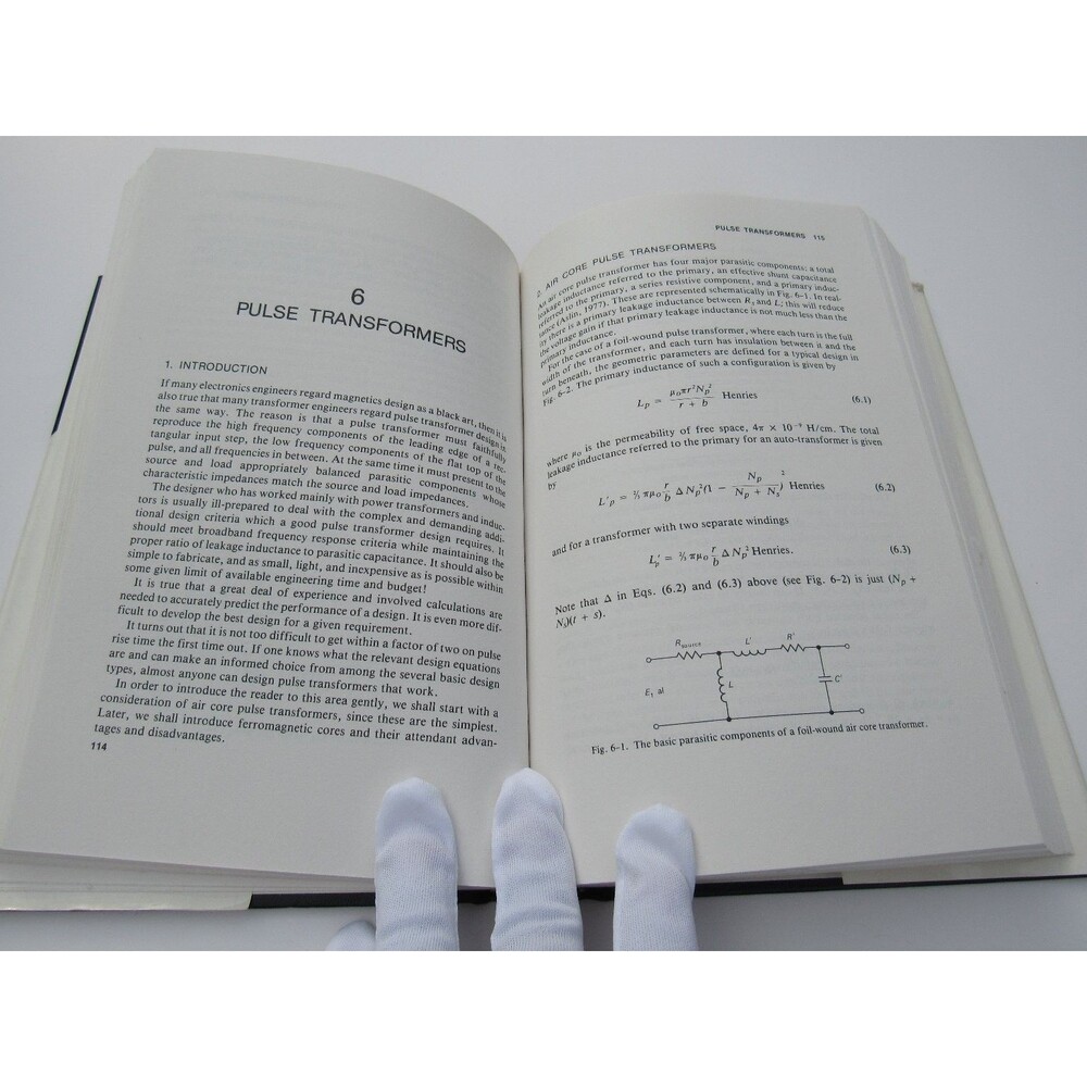 Magnetic Components Design & Applications Steve Smith 1985 First Printing Van - Picture 13 of 14